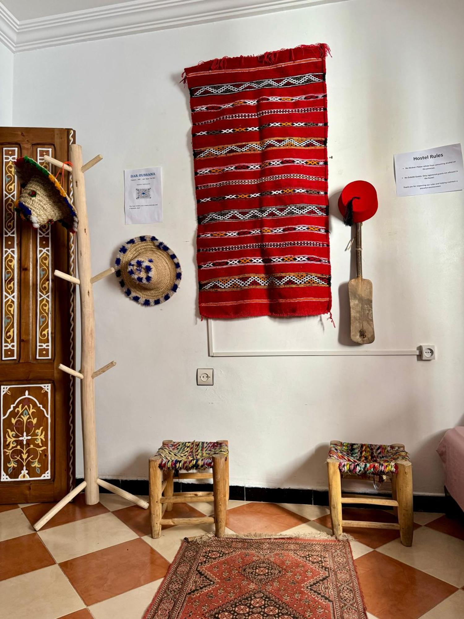 Dar Oussama Hostel Rabat Buitenkant foto